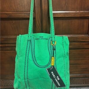 Marc Jacobs Trompe L’oeil tag tote bag